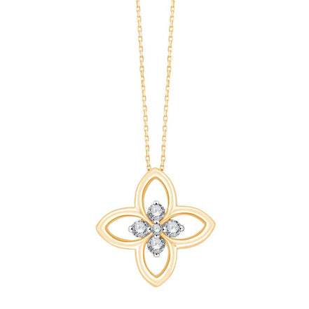 Fleur Diamant 0,14ct I