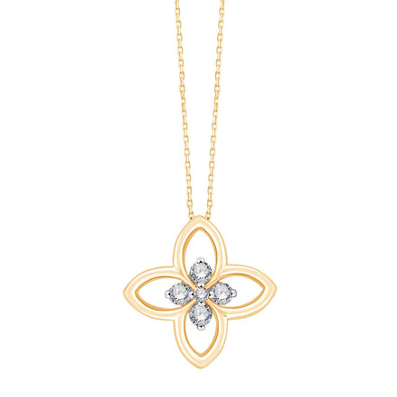 Fleur Diamant 0,14ct I