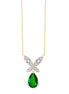 Toi & Moi Émeraude & Diamants 0,08ct