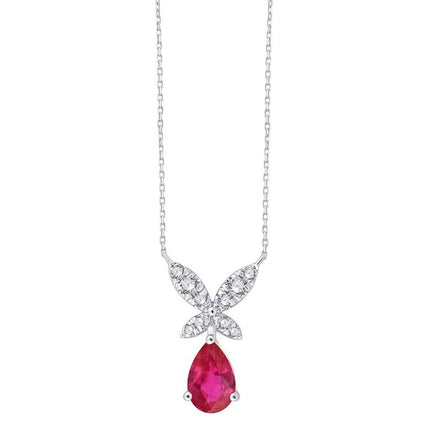 Toi & Moi Rubis & Diamants 0,08ct