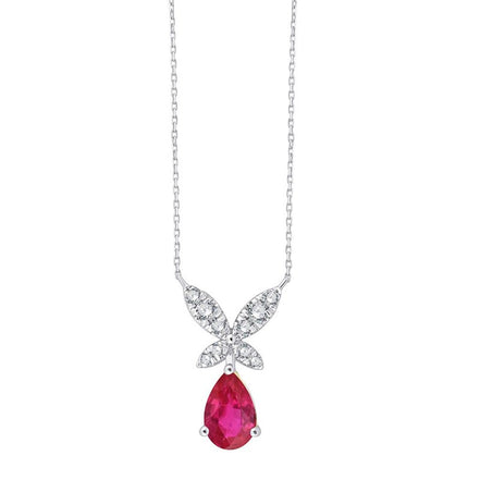 Toi & Moi Rubis & Diamants 0,08ct