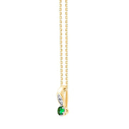 Rond Émeraude & Diamants 0,01ct II
