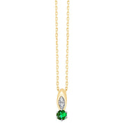 Rond Émeraude & Diamants 0,01ct II