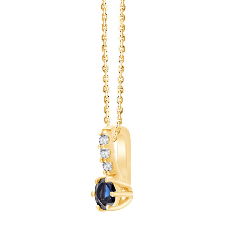 Rond Saphir & Diamants 0,01ct II