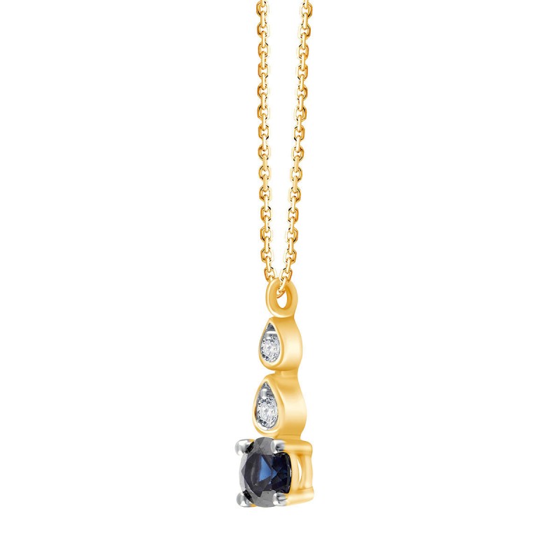 Rond Saphir & Diamants 0,01ct III
