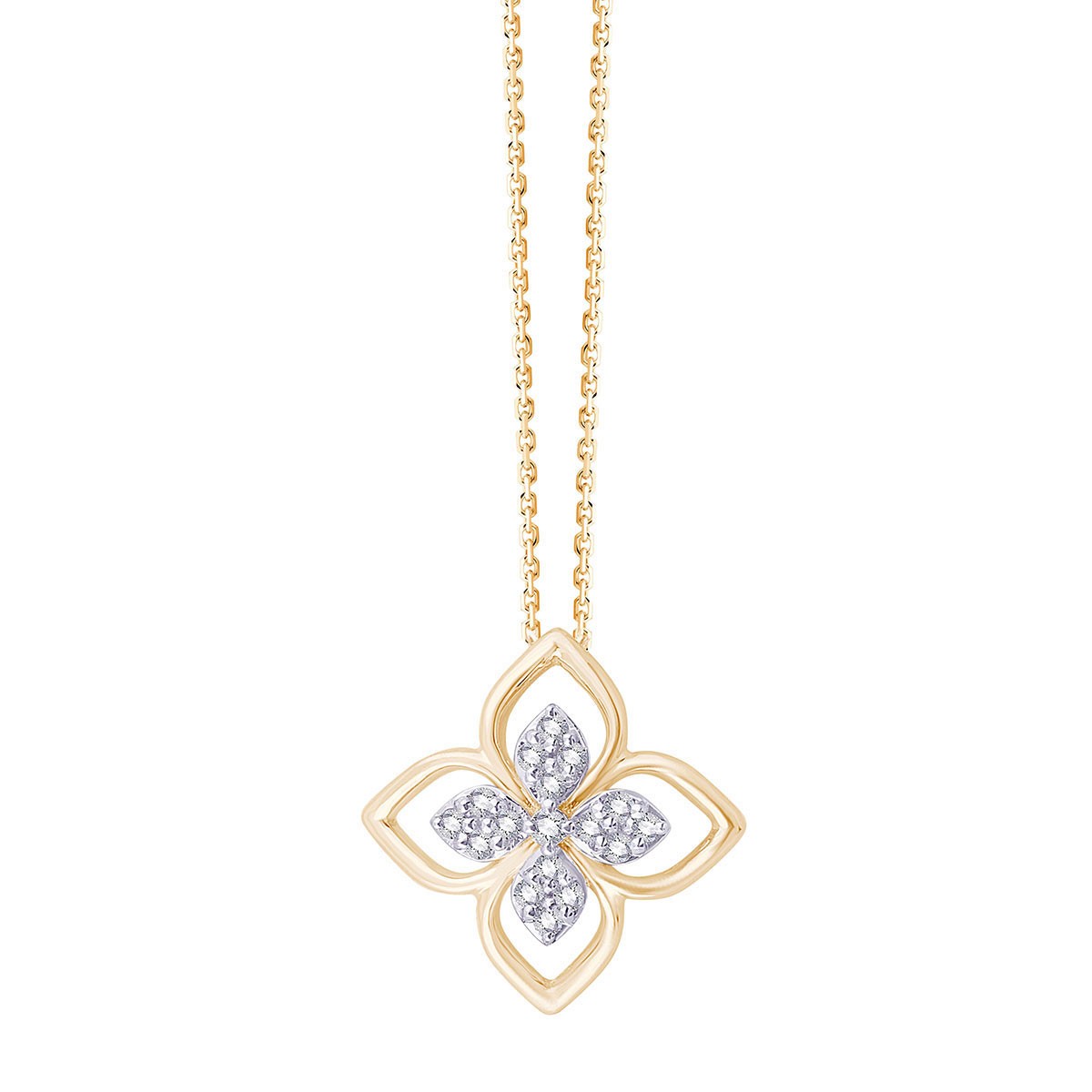 Fleur Diamant 0,09ct I