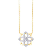 Collier 25 Diamants 0,495ct Or Jaune Rhodié