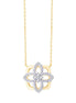 Collier 25 Diamants 0,495ct Or Jaune Rhodié