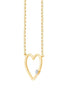 Coeur Cœur Serti Griffe Diamant 0,02ct I