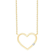Coeur Cœur Serti Griffe Diamant 0,02ct I