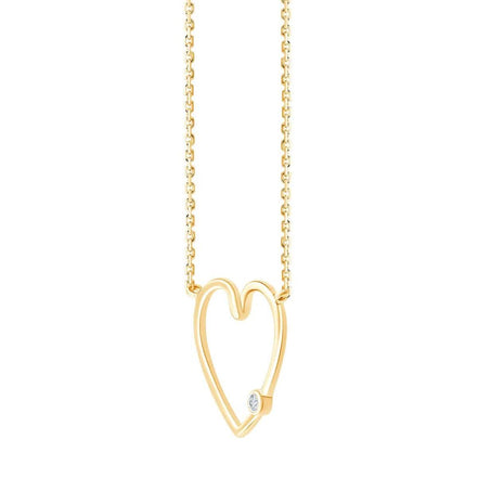 Coeur Cœur Serti Clos Diamant 0,02ct