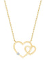 Coeur Serti Griffe Diamant 0,02ct