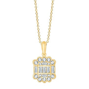 Art Déco Toi & Moi Diamant 0,32ct