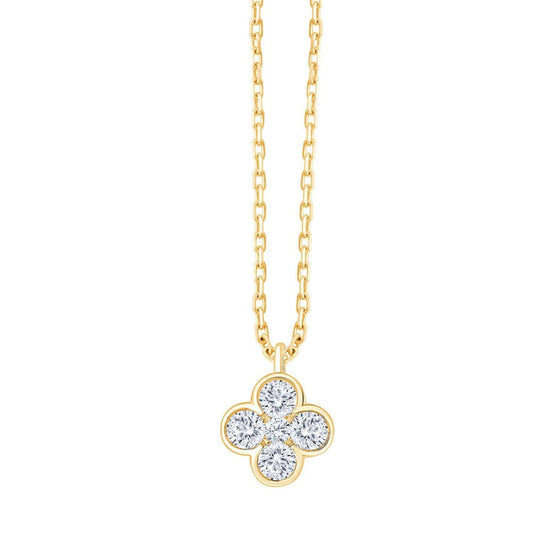Collier Lilly Rose Diamant 0,15ct IV