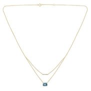 Lou Toi & Moi Topaze London Blue 1,1ct II