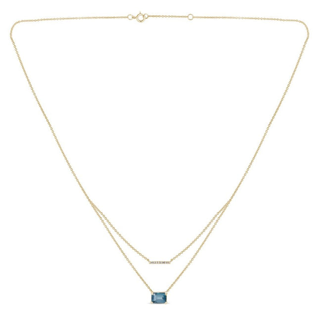 Lou Toi & Moi Topaze London Blue 1,1ct II