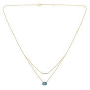 Lou Toi & Moi Topaze London Blue 1,1ct II