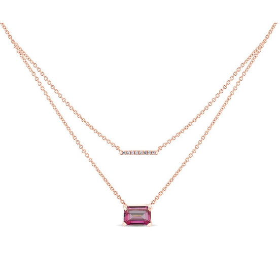 Lou Taille Émeraude Topaze & Diamants 1,10ct IX