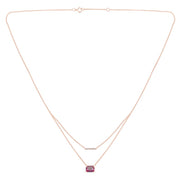 Lou Taille Émeraude Topaze & Diamants 1,10ct IX