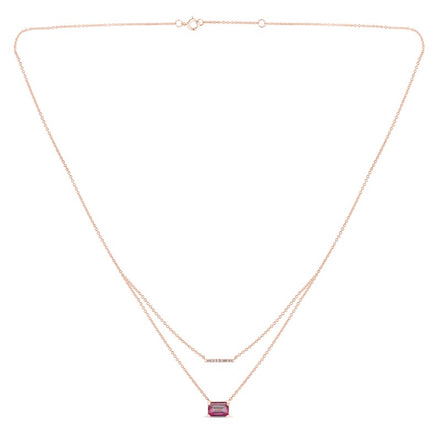 Lou Taille Émeraude Topaze & Diamants 1,10ct IX