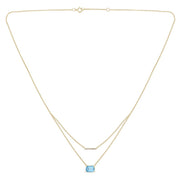 Lou Toi & Moi Topaze Sky Blue 1,1ct
