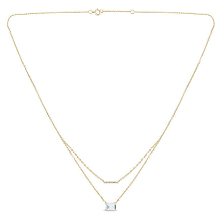 Lou Toi & Moi Topaze Swiss Blue 1,1ct