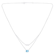 Lou Taille Émeraude Topaze & Diamants 1,10ct XII