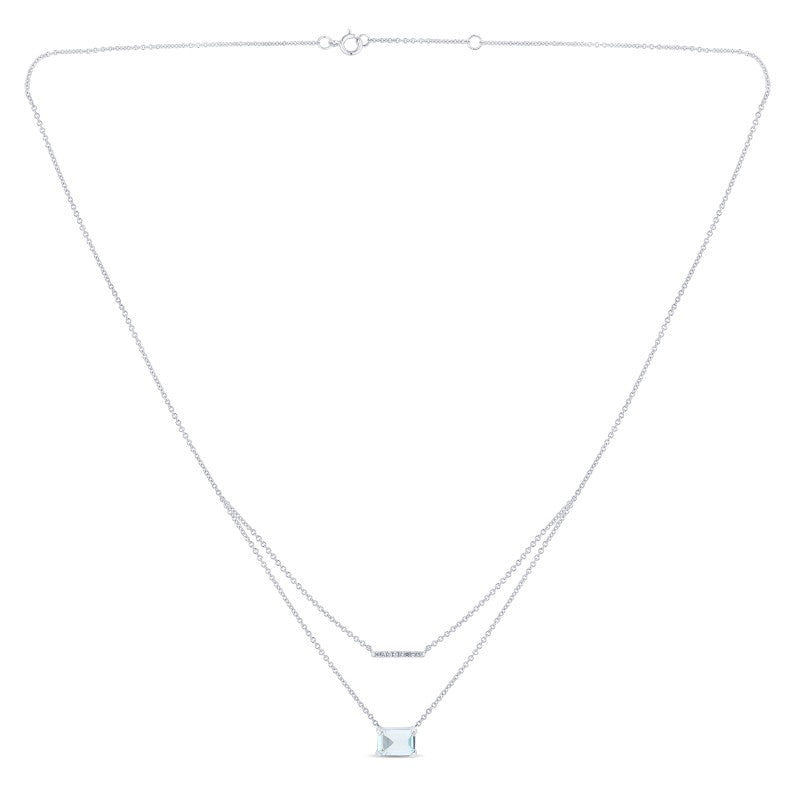 Lou Taille Émeraude Topaze & Diamants 1,10ct XI