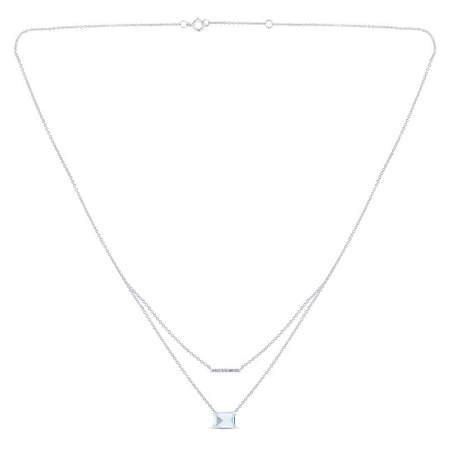 Lou Taille Émeraude Topaze & Diamants 1,10ct XI