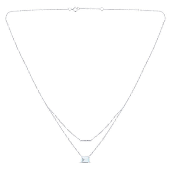 Lou Taille Émeraude Topaze & Diamants 1,10ct XI
