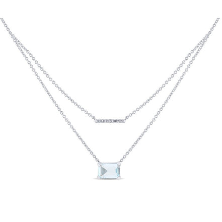 Lou Taille Émeraude Topaze & Diamants 1,10ct XI