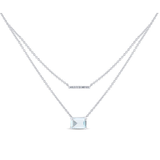 Lou Taille Émeraude Topaze & Diamants 1,10ct XI