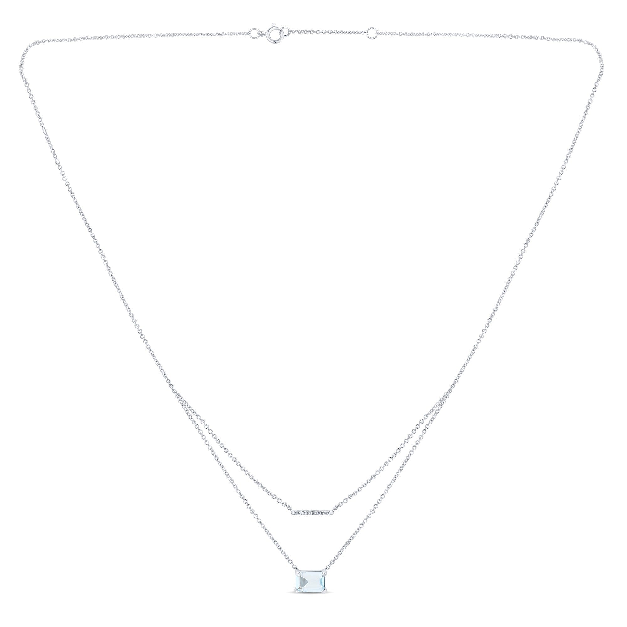 Lou Taille Émeraude Topaze & Diamants 1,10ct XI