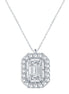 Collier Caprice trilogie diamant en or 18 carats