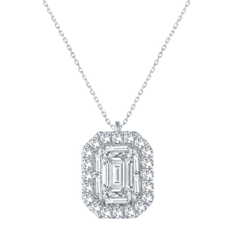 Collier Caprice trilogie diamant en or 18 carats