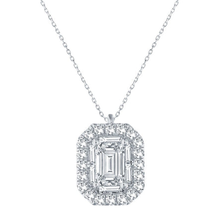 Collier Caprice trilogie diamant en or 18 carats