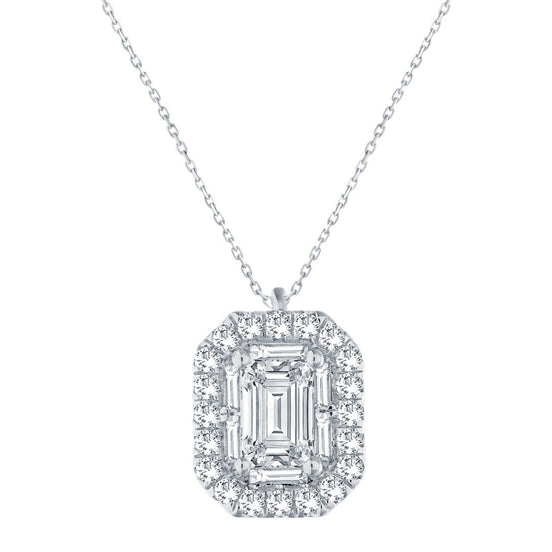 Collier Caprice trilogie diamant en or 18 carats