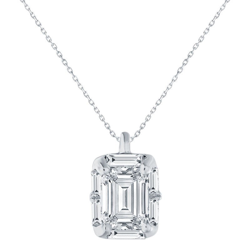 Collier Caprice serti clos diamant en or 18 carats