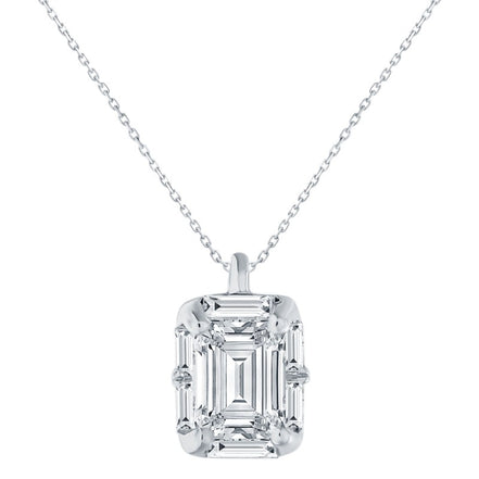 Collier Caprice serti clos diamant en or 18 carats