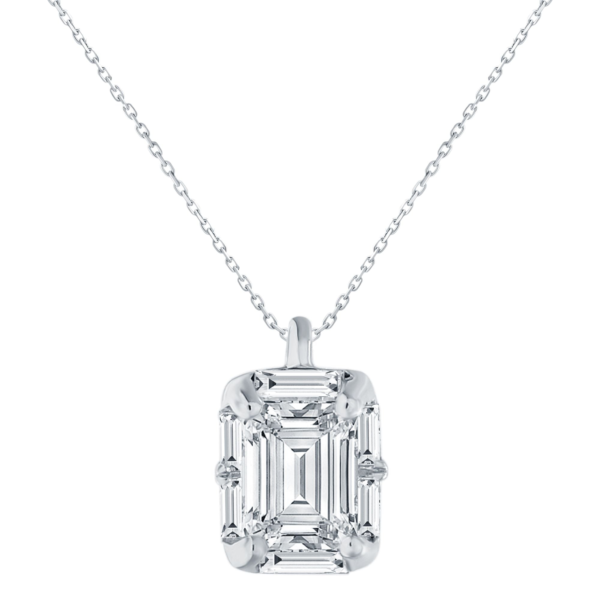 Caprice Serti Clos Baguette Diamant 0,55ct