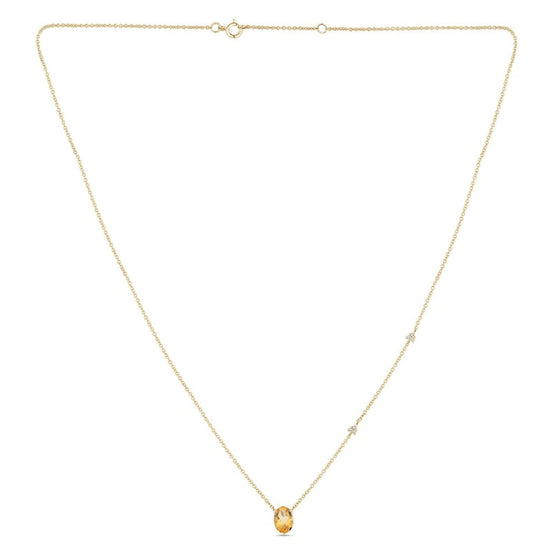 Lou Serti Clos Ovale Citrine 1,15ct