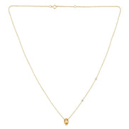 Lou Serti Clos Ovale Citrine 1,15ct