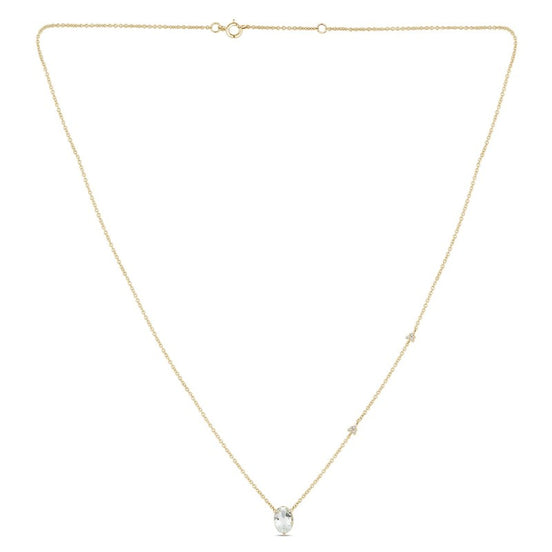 COLLIER LOU N°2 AMÉTHYSTE VERTE