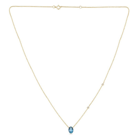 Lou Toi & Moi Ovale Topaze London Blue 1,15ct I