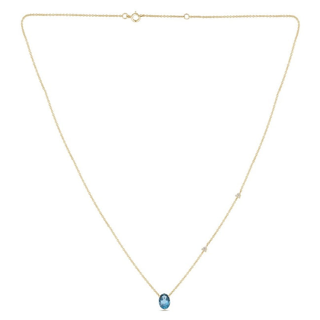 Lou Toi & Moi Ovale Topaze London Blue 1,15ct I