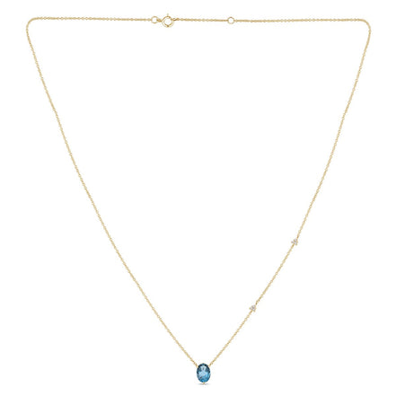Lou Toi & Moi Ovale Topaze London Blue 1,15ct I