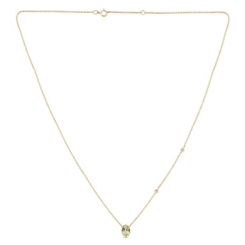 Lou Toi & Moi Ovale Quartz Citron 1,15ct