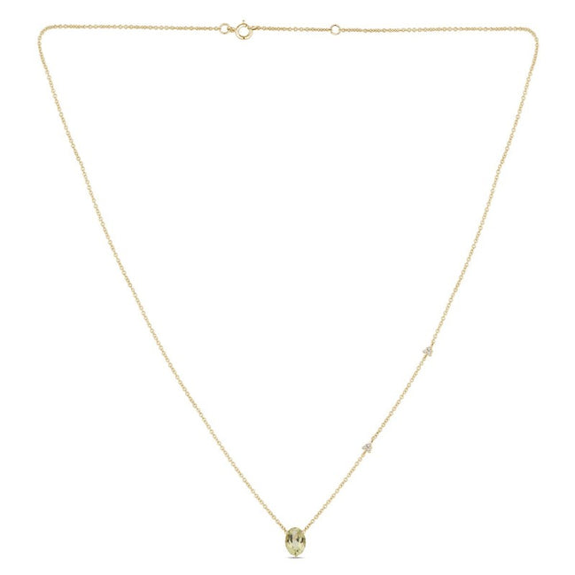 Lou Toi & Moi Ovale Quartz Citron 1,15ct
