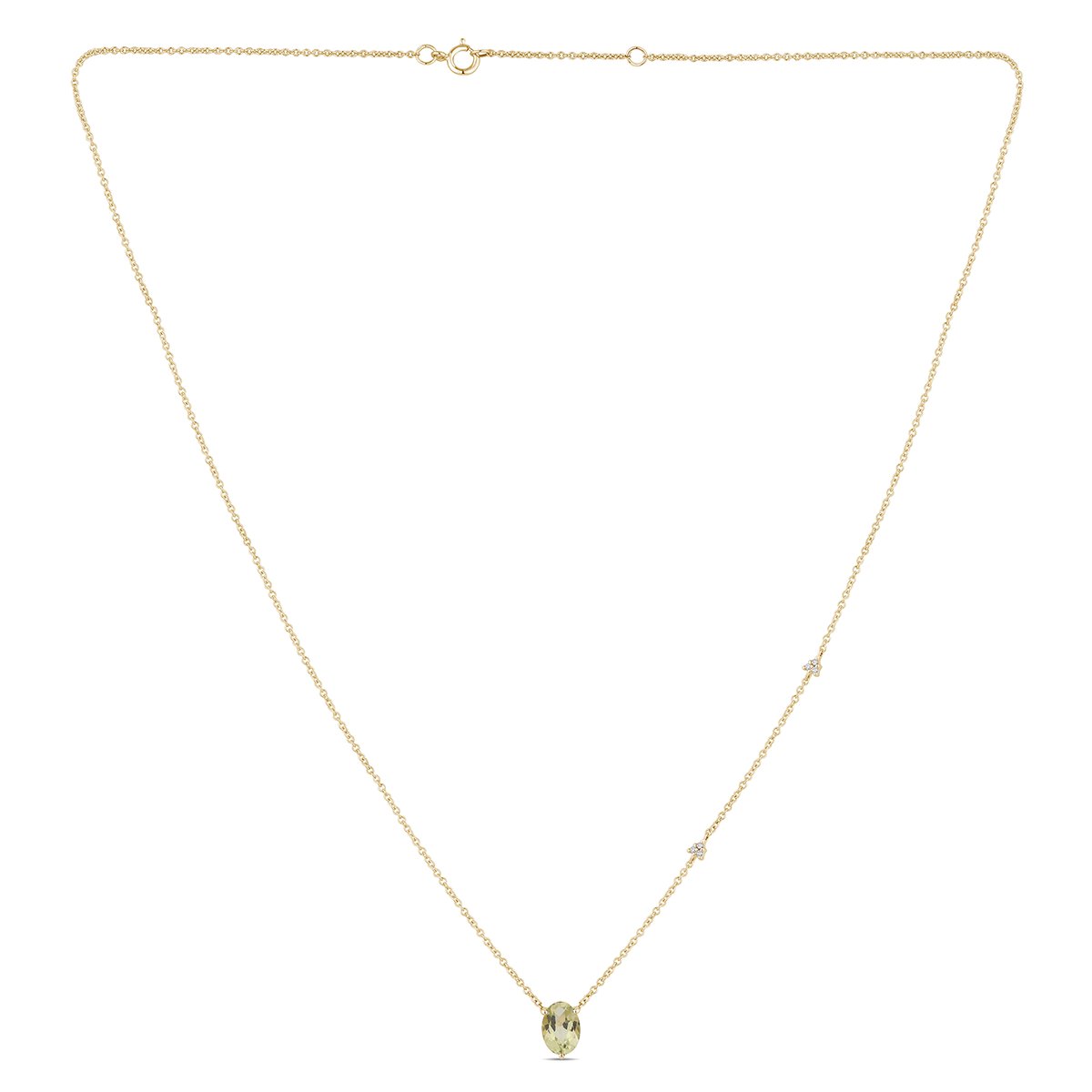 Lou Toi & Moi Ovale Quartz Citron 1,15ct