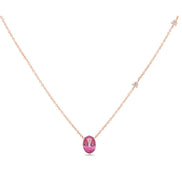 Lou Ovale Topaze & Diamants 1,15ct VII